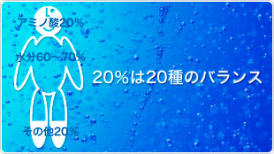 カラダがよろこぶアミノ酸イメージ