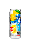 うまサワークリアレモン無糖（お酒） 490ml缶