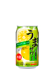 うまサワーグレープフルーツ（お酒） 340ml缶