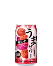 うまサワー梅しそ（お酒） 340ml缶