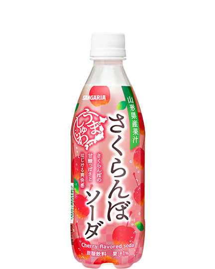 うましゅわさくらんぼソーダ 500mlペット