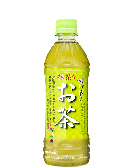 すばらしい抹茶入りお茶 500mlペット